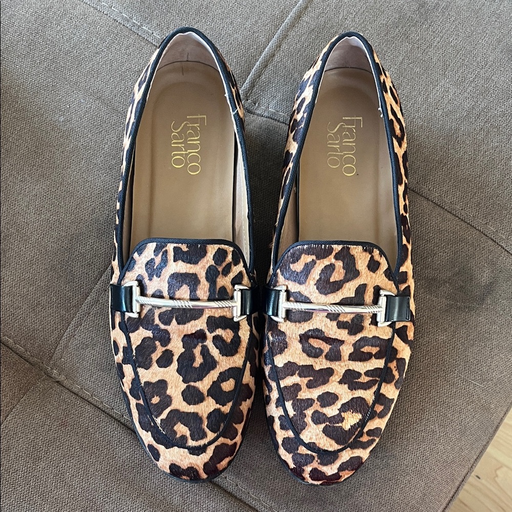 Franco Sarto Animal Print Flats
